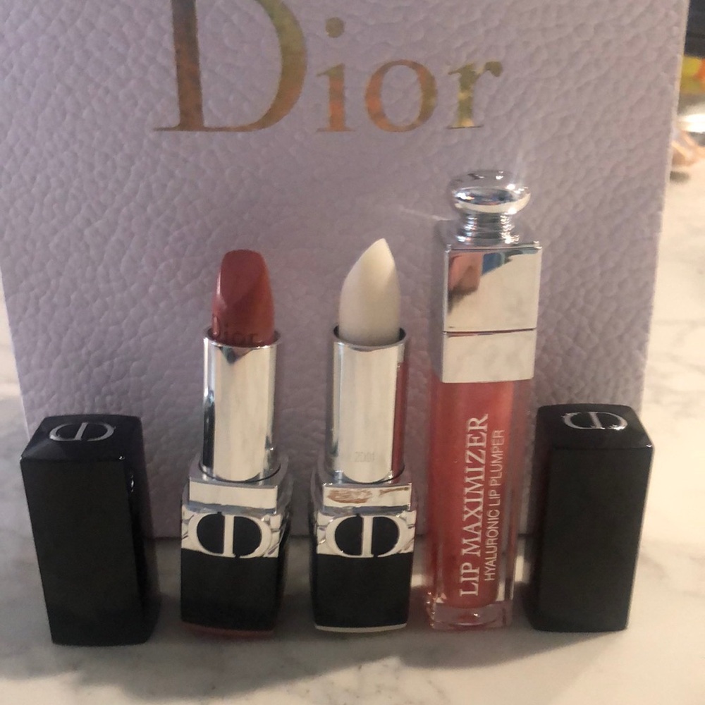 Dior Pink and Cream Lipstick Collection